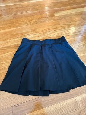 Abercrombie & Fitch Black Pleated Mini Skirt